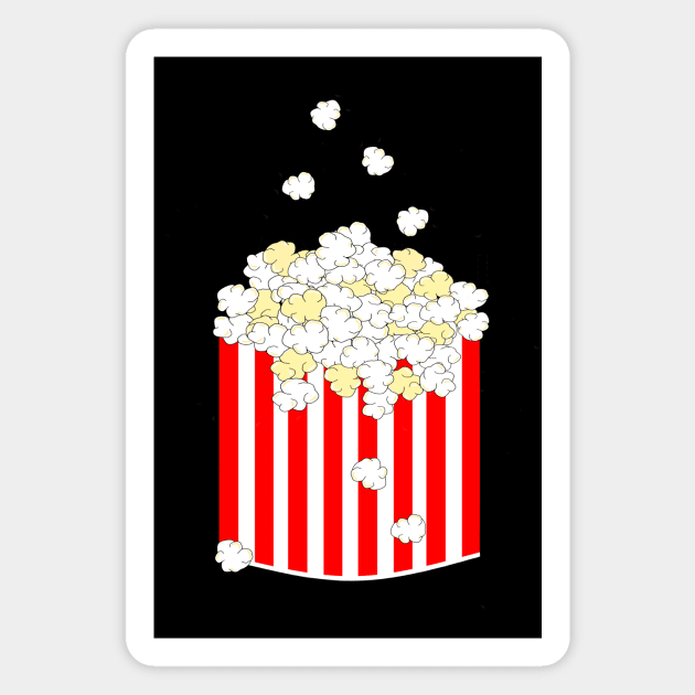 BOX Of Popcorn Magnet by SartorisArt1